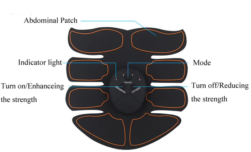 EMS Muscle Stimulator & Abs Trainer